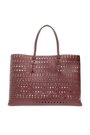 (送料・関税込)★超希少ALAIA BORSA MINA 44 トート バッグ (b) ALAÏA Black Mina 20 Bag In Vienne Wave Lux Calfskin | ALAÏA US